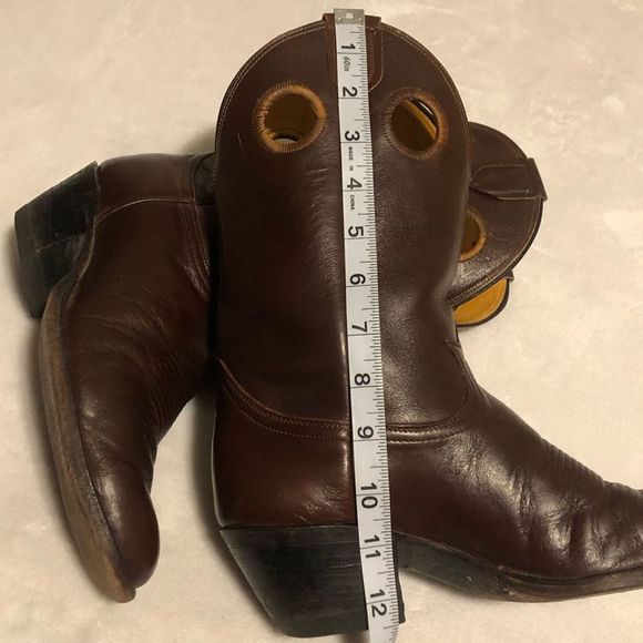 Tony Lama Shoes Vintage Tony Lama Black Label Boots Mens Size 9d